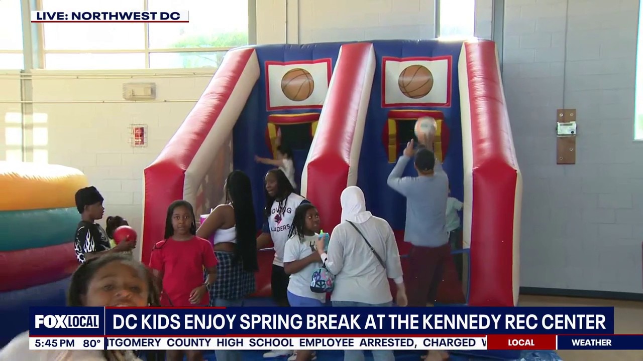 D.C. kids wrap up spring break with free rec center fun