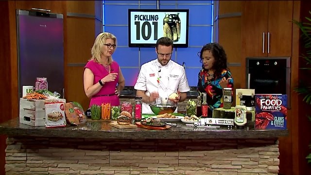Chef Foster Deadman shows how fresh pickled vegetables can add flavor to every day meals
