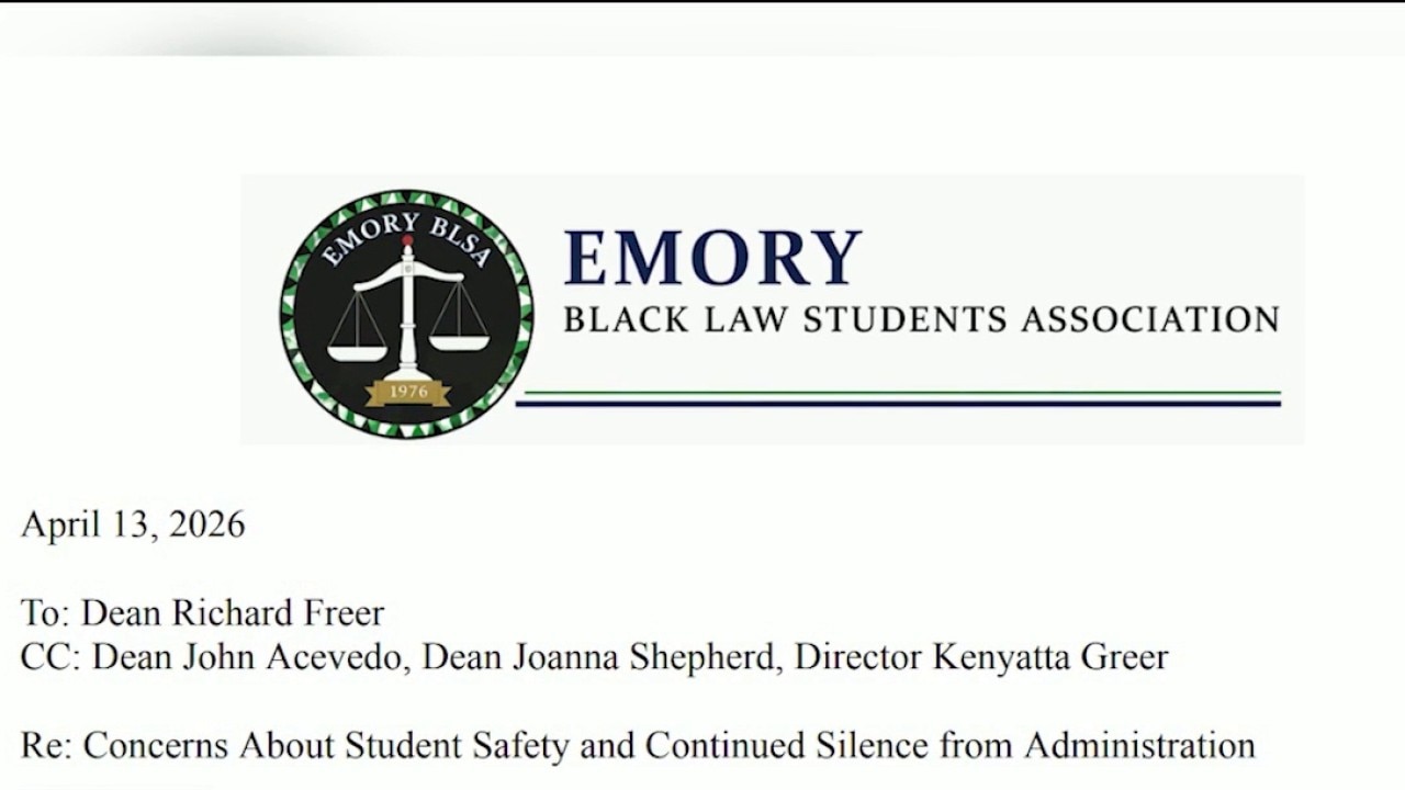 Emory University investigates law student's hateful messages