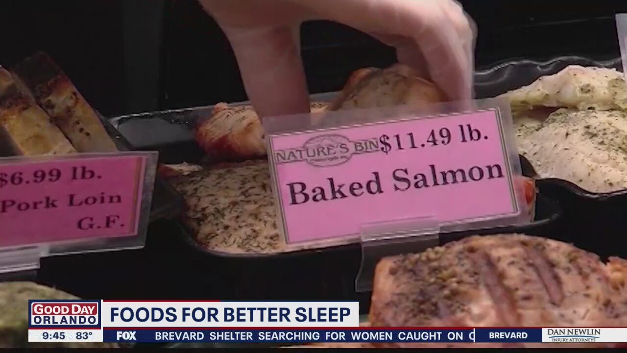 Foods to help you sleep better