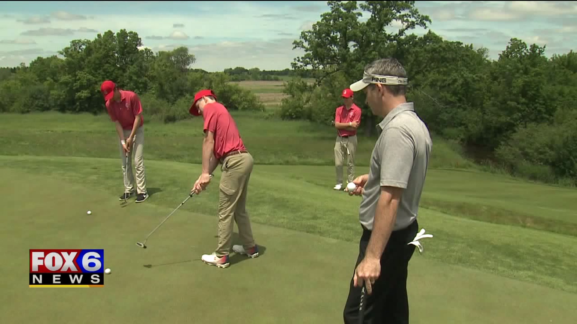 High school athletes get `once-in-a-lifetime` opportunity to tee it up