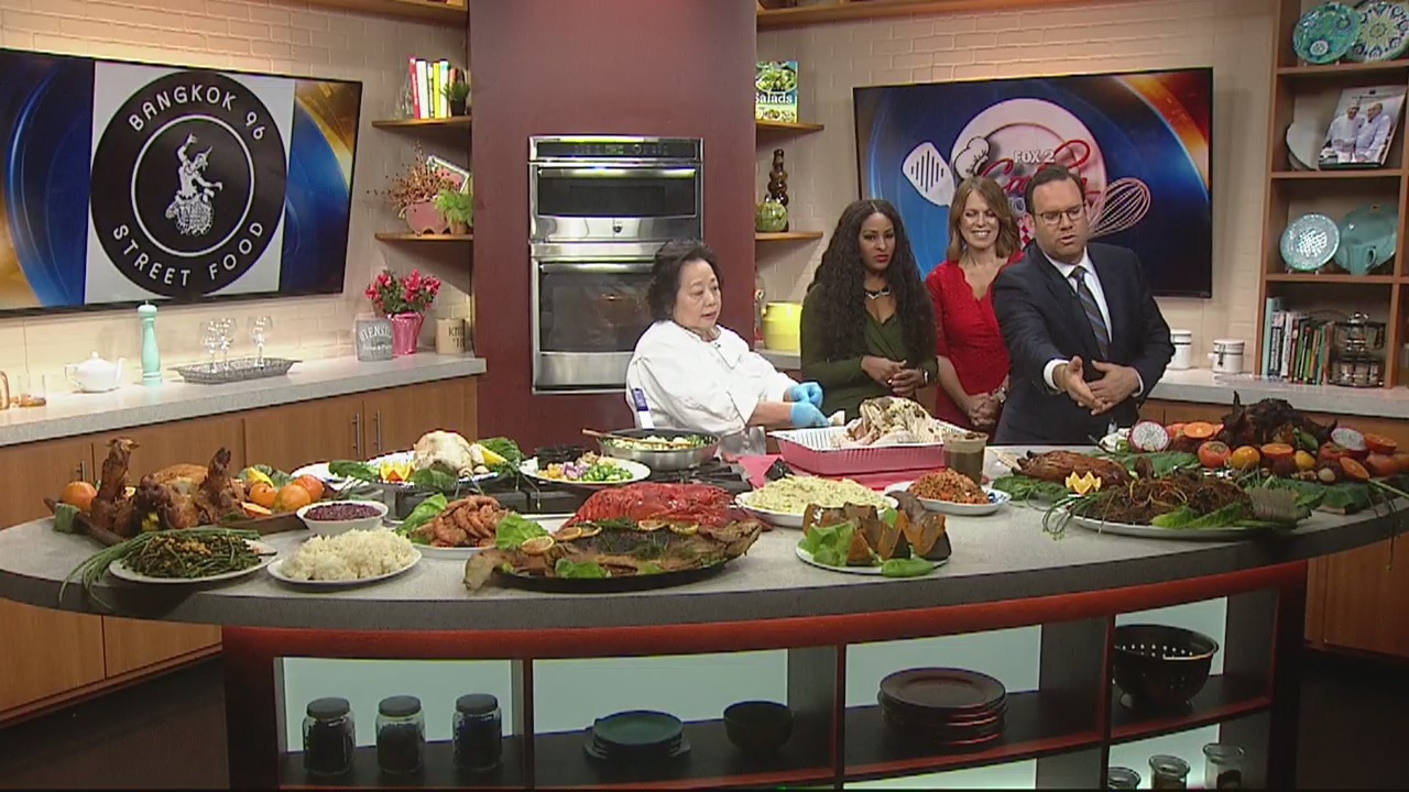 Asian inspired Thanksgiving dishes with Bangkok 96