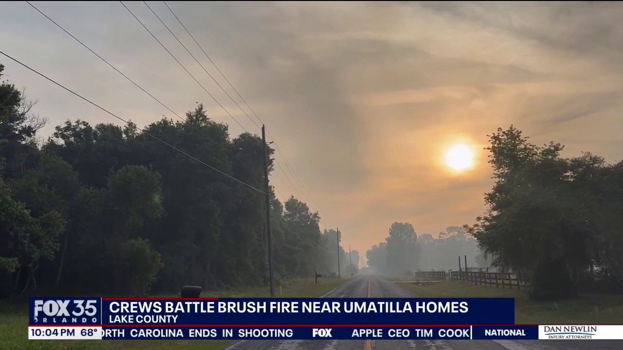 Brush fire in Lake County prompts evacuations as crews near containment