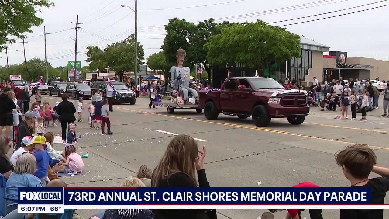 St. Clair Shores Memorial Day parade reaches 73rd year