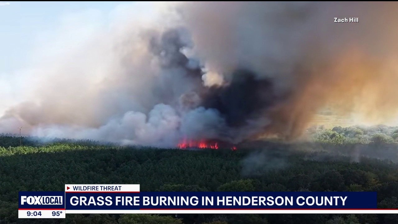 Fires break out across North Texas during 100-degree heat