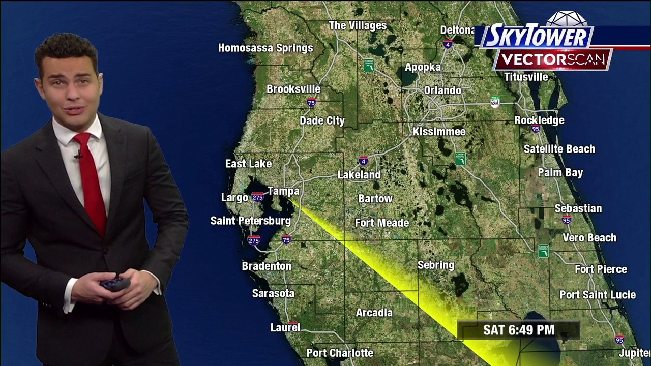 Tampa Weather | Sunday evening forecast