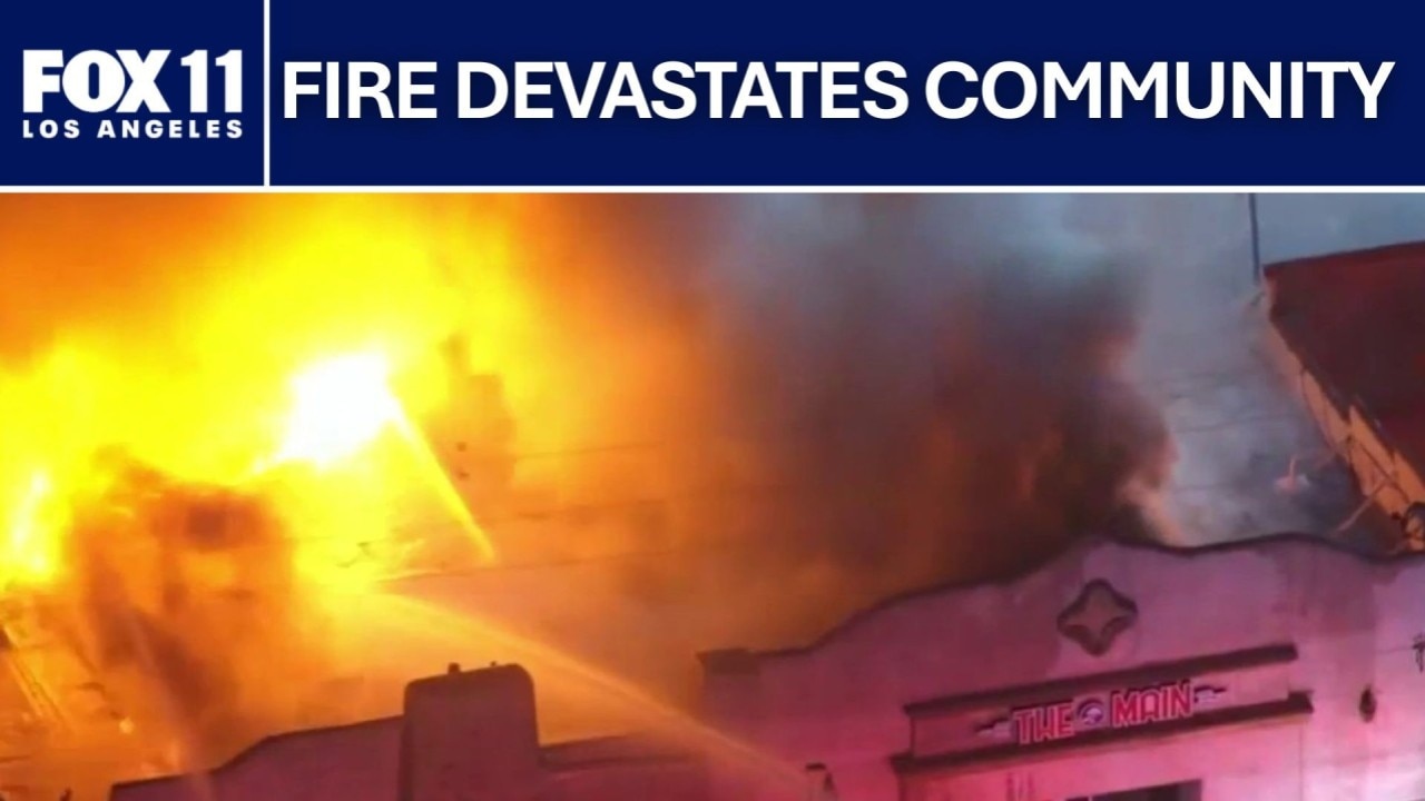 Fire devastates Old Town Newhall 'community pillar'