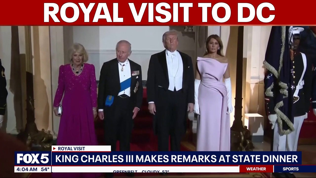 King Charles III highlights US UK alliance | FOX 5 AT 4AM