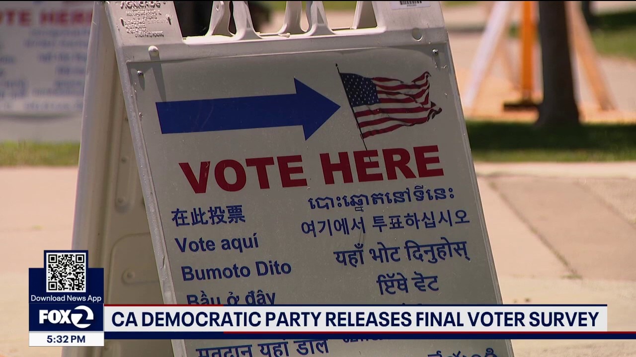 CA Democratic Party Release Final Voter Survey