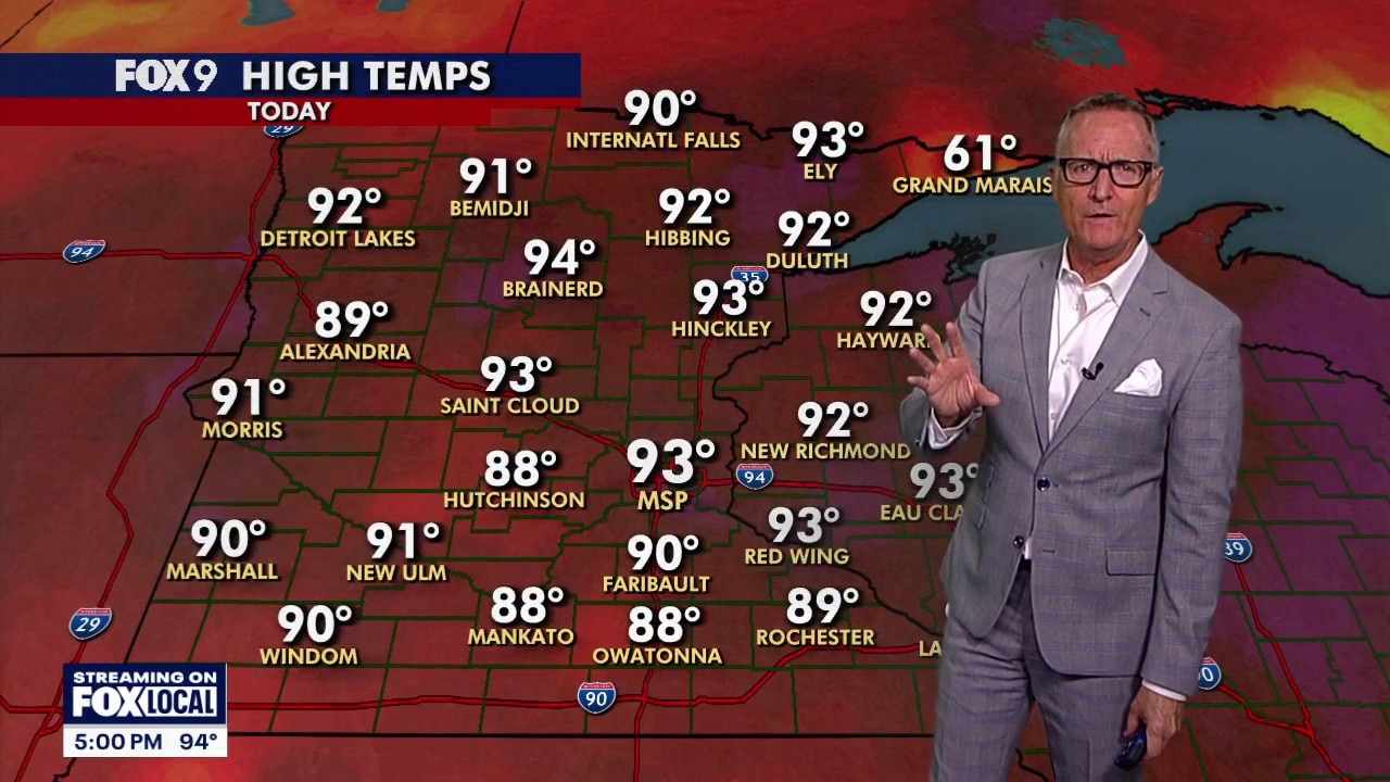 Extreme heat lingers in Minnesota
