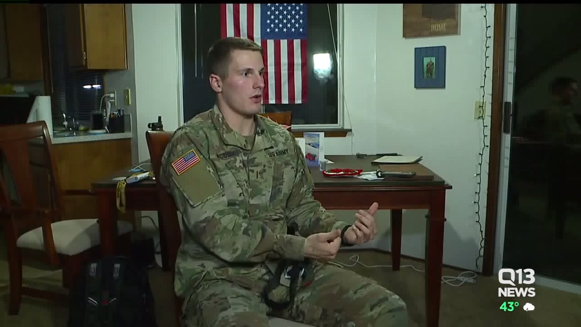 Soldier helps save lives