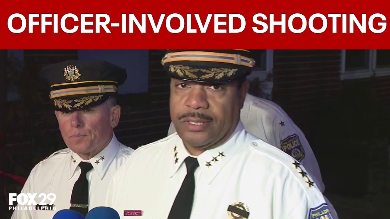 Officer-involved shooting in West Philly: FULL PRESSER