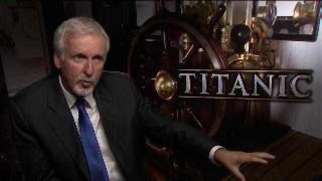 Gino talks with James Cameron about re-release of Titanic