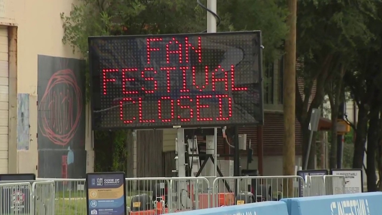 FIFA Fan Festival in Houston closed Monday due to weather