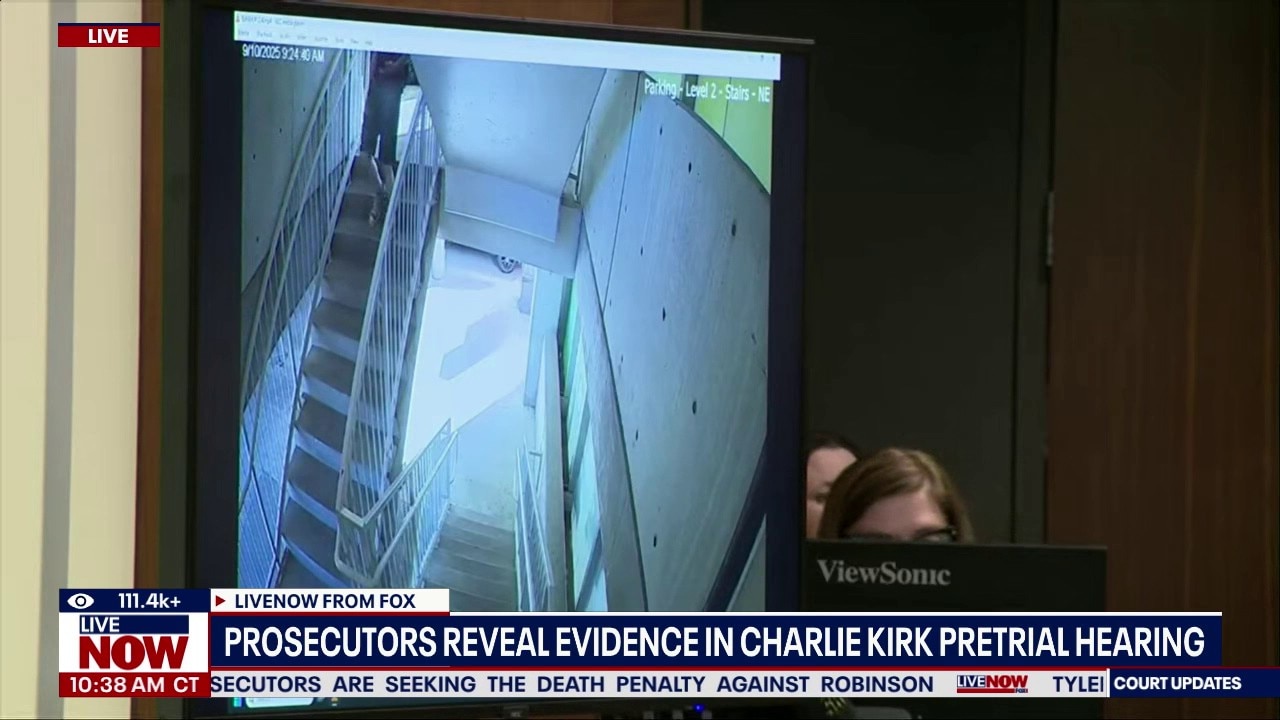 Charlie Kirk murder: Prosecution reveals new footage 