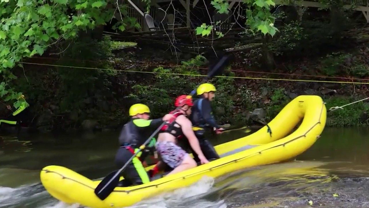 Rescue teams train in fast currents as more rain looms