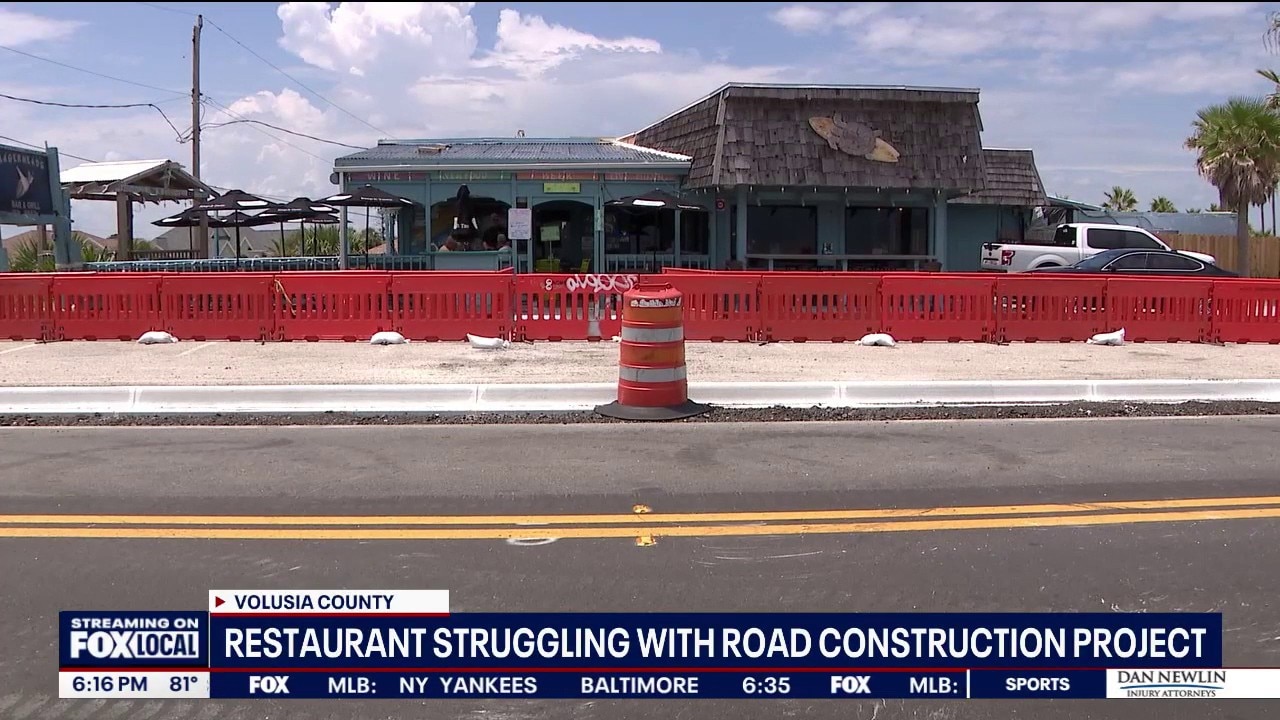 Restaurant says A1A construction is hurting business