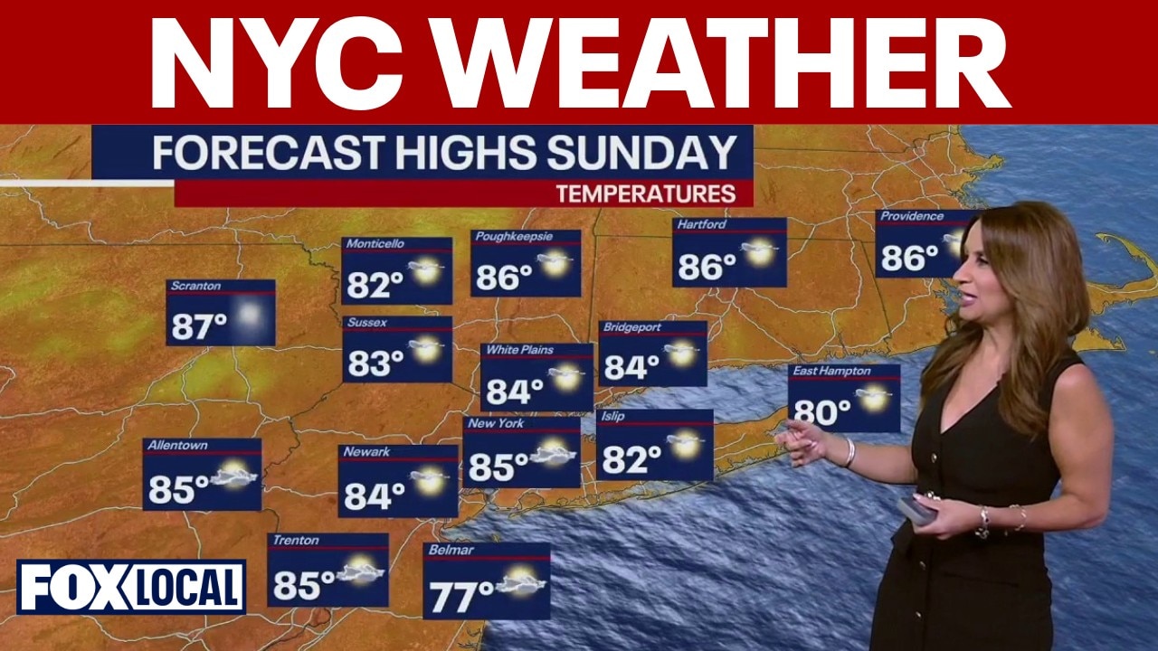 NYC weather: Beautiful beach day Sunday before temps turn up