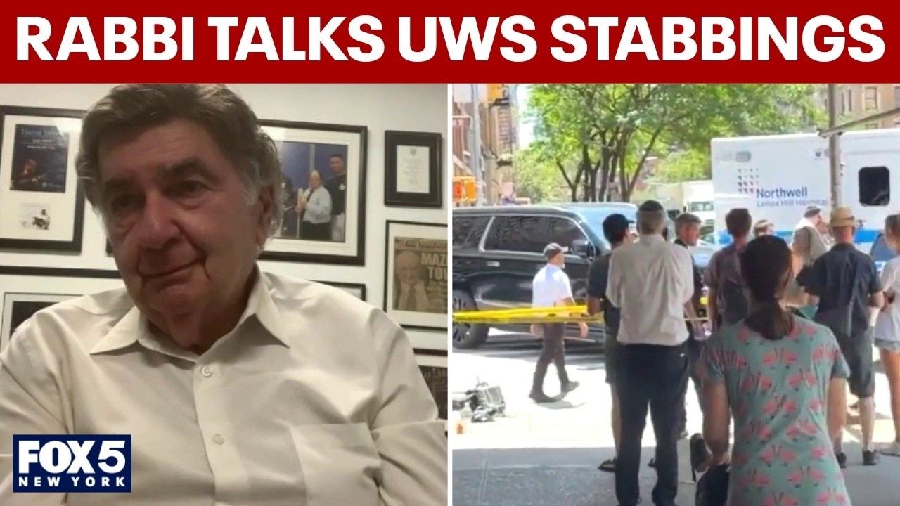 'We can't fight hatred alone': Rabbi speaks about UWS stabbings