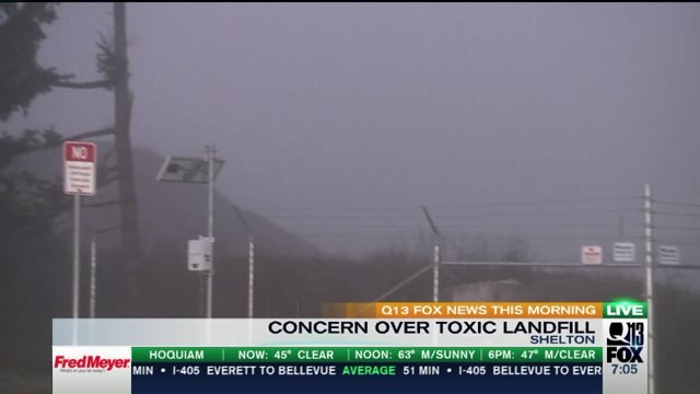 Neighbors concerned over toxic landfill in Shelton