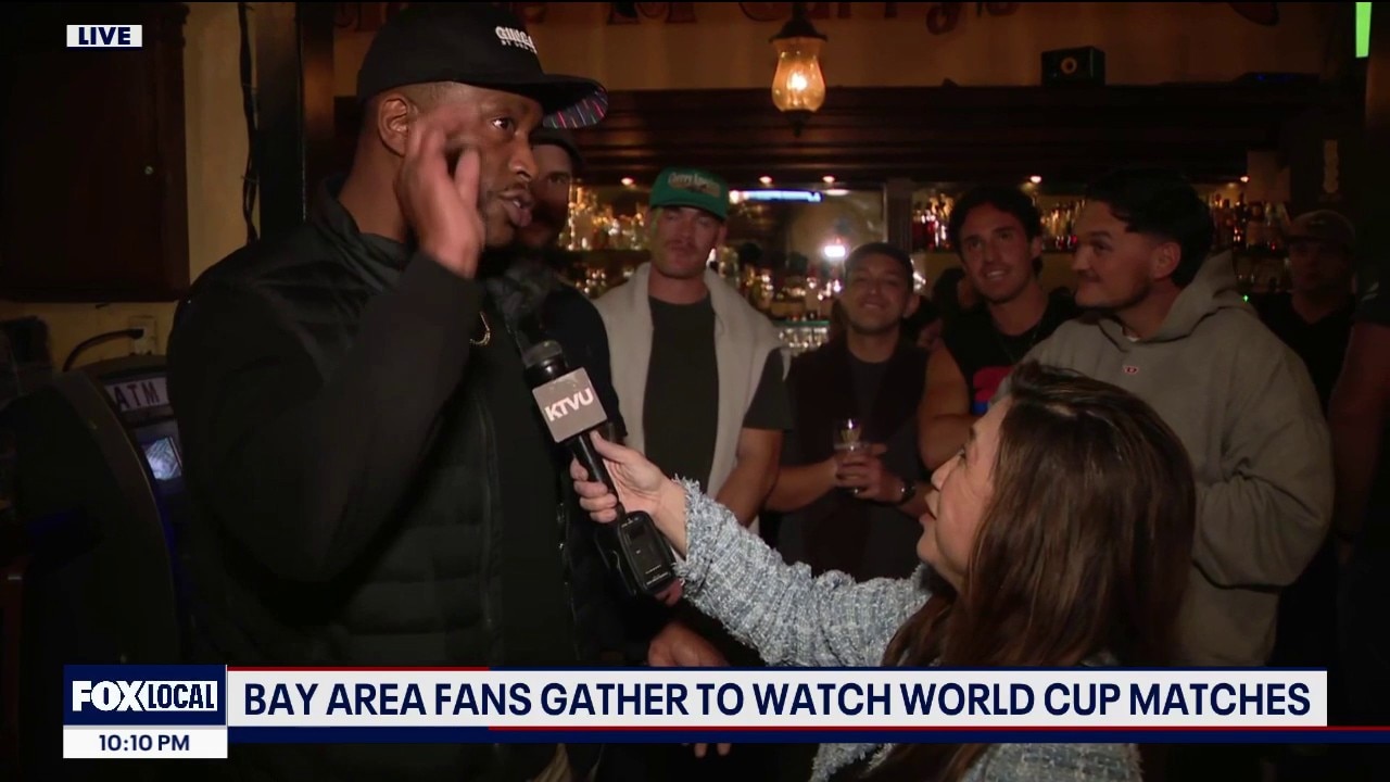 Bay Area fans gather to watch World Cup match 