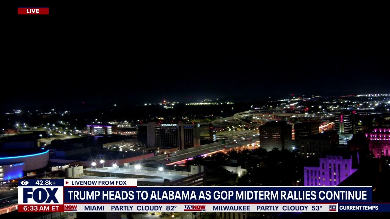 Trump heads to Alabama for GOP midterm rally