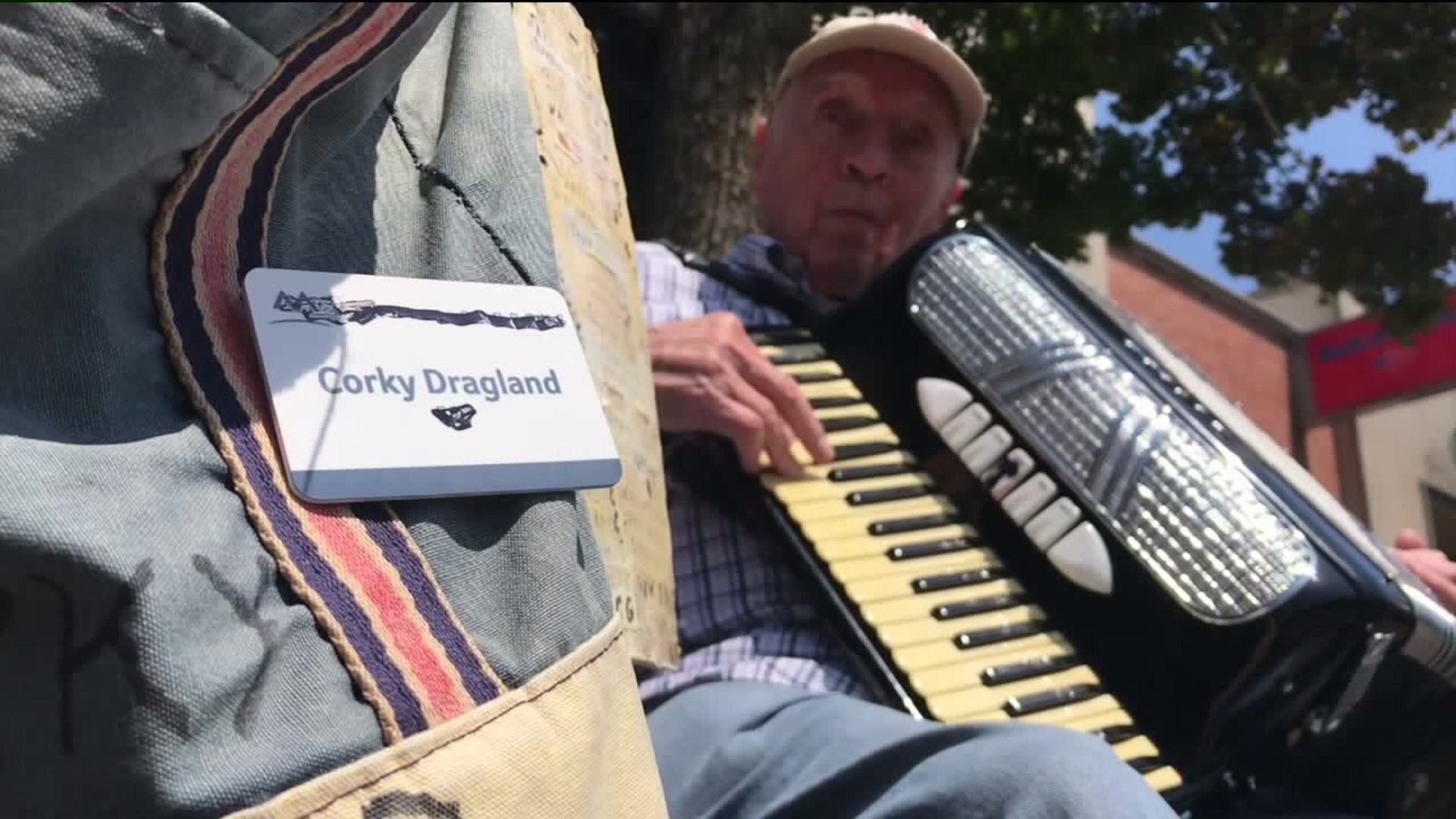 86-year-old accordion player spreads smiles during Ballard Seafood Fest