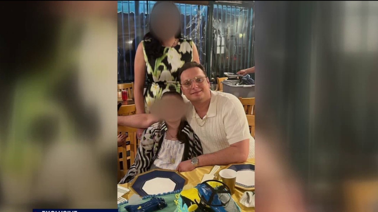 Wife and father of man charged with murder in sidewalk-dispute crash speak out