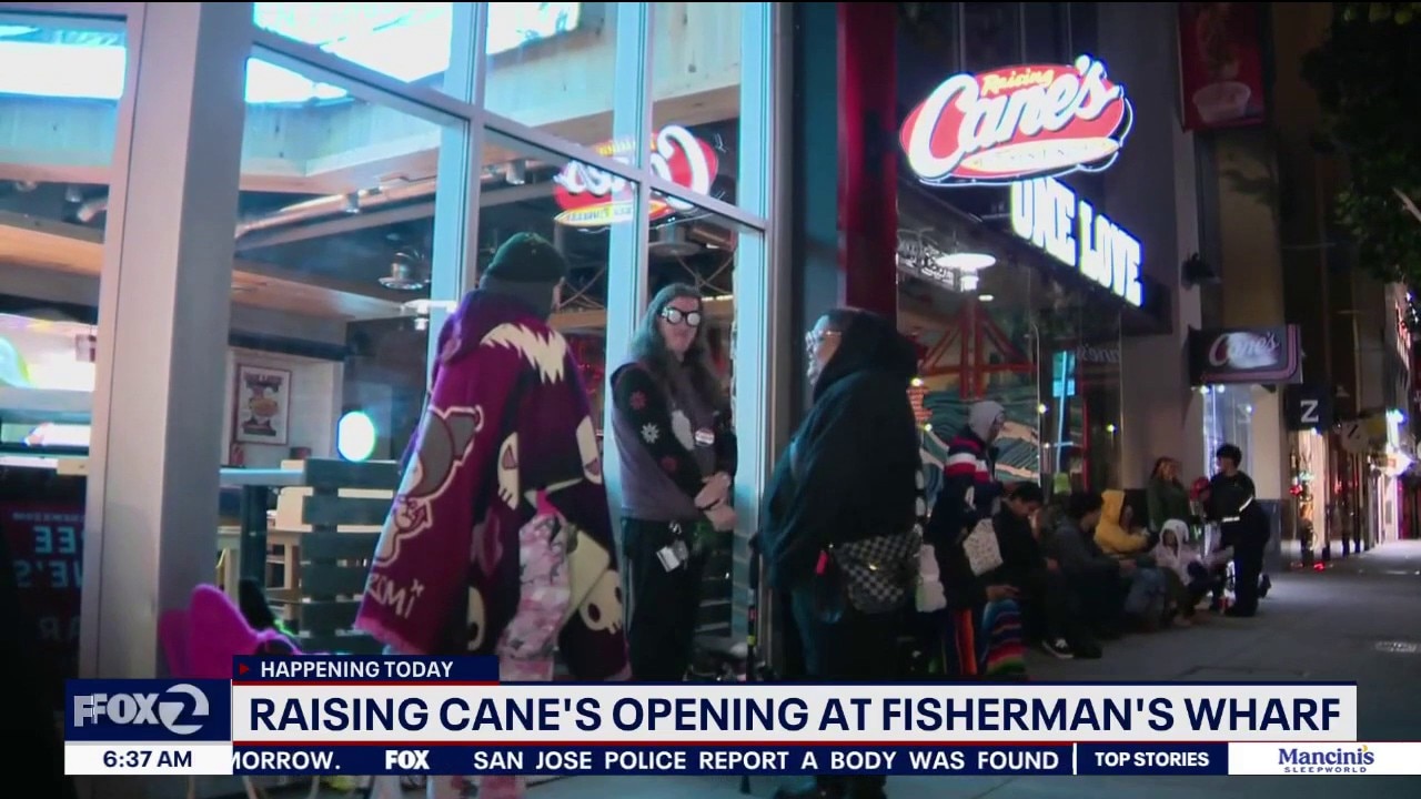 Raising Cane's set to open in Fisherman's Wharf