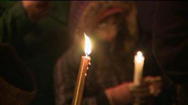 Candlelight vigil for Mariano Lopez