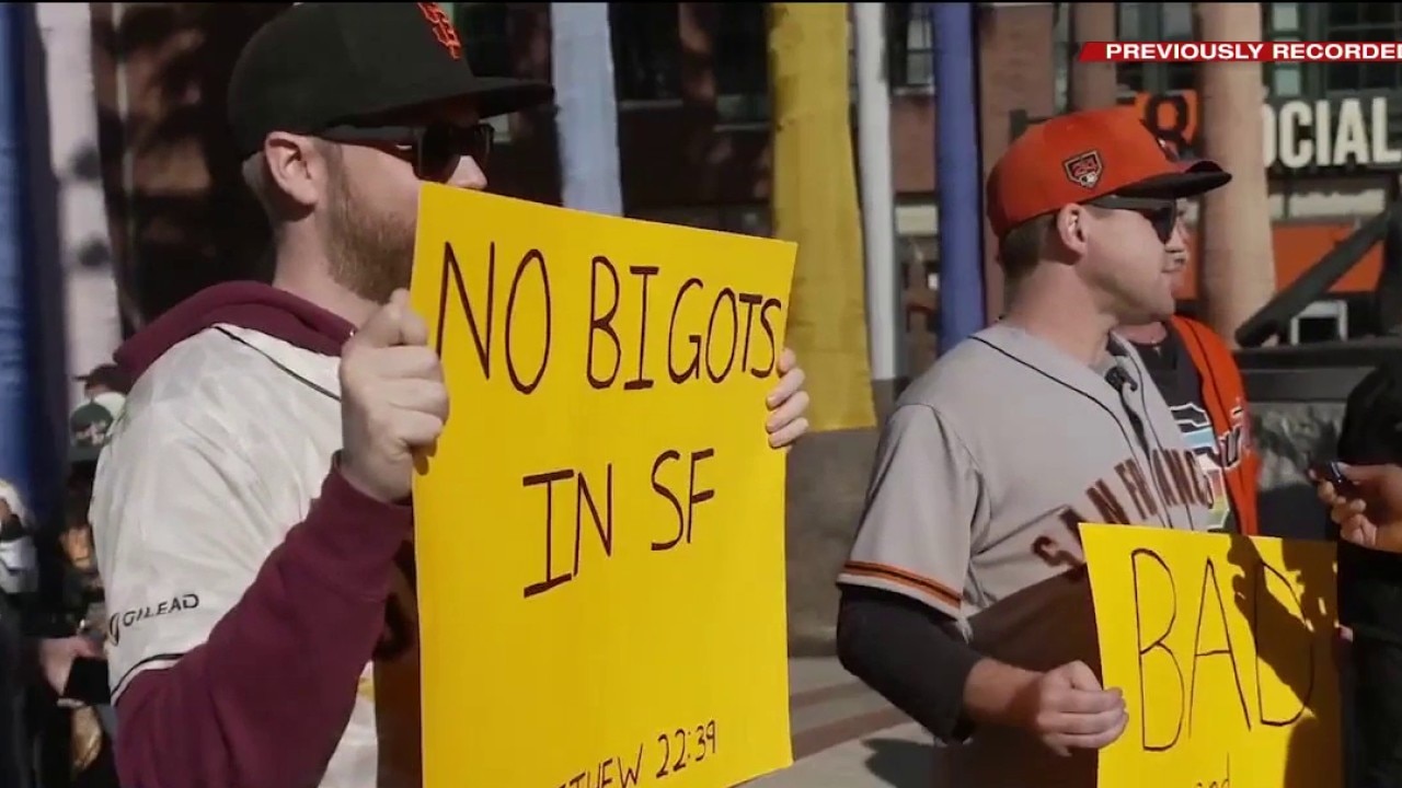 Giants fans protest Pride Night debacle
