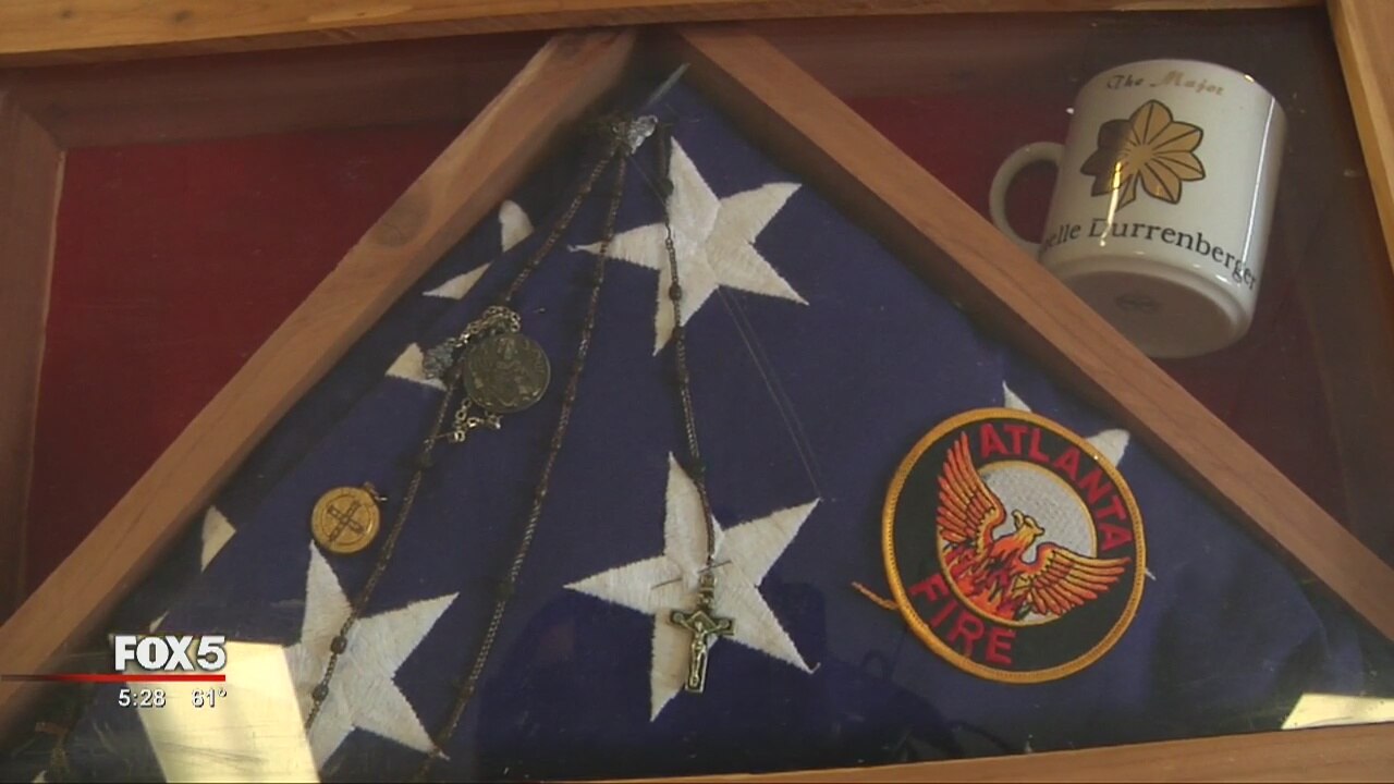 Atlanta firefighter memorial found