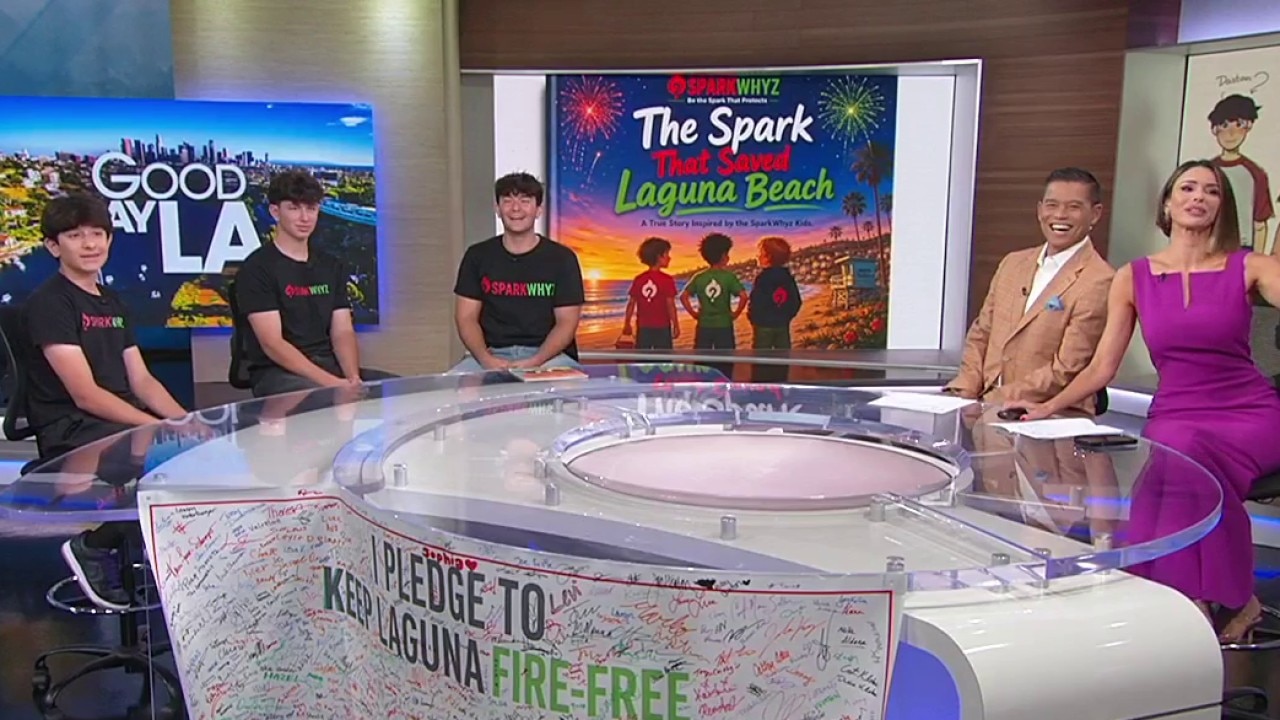 Teens launch wildfire prevention campaign to stop blazes before they happen