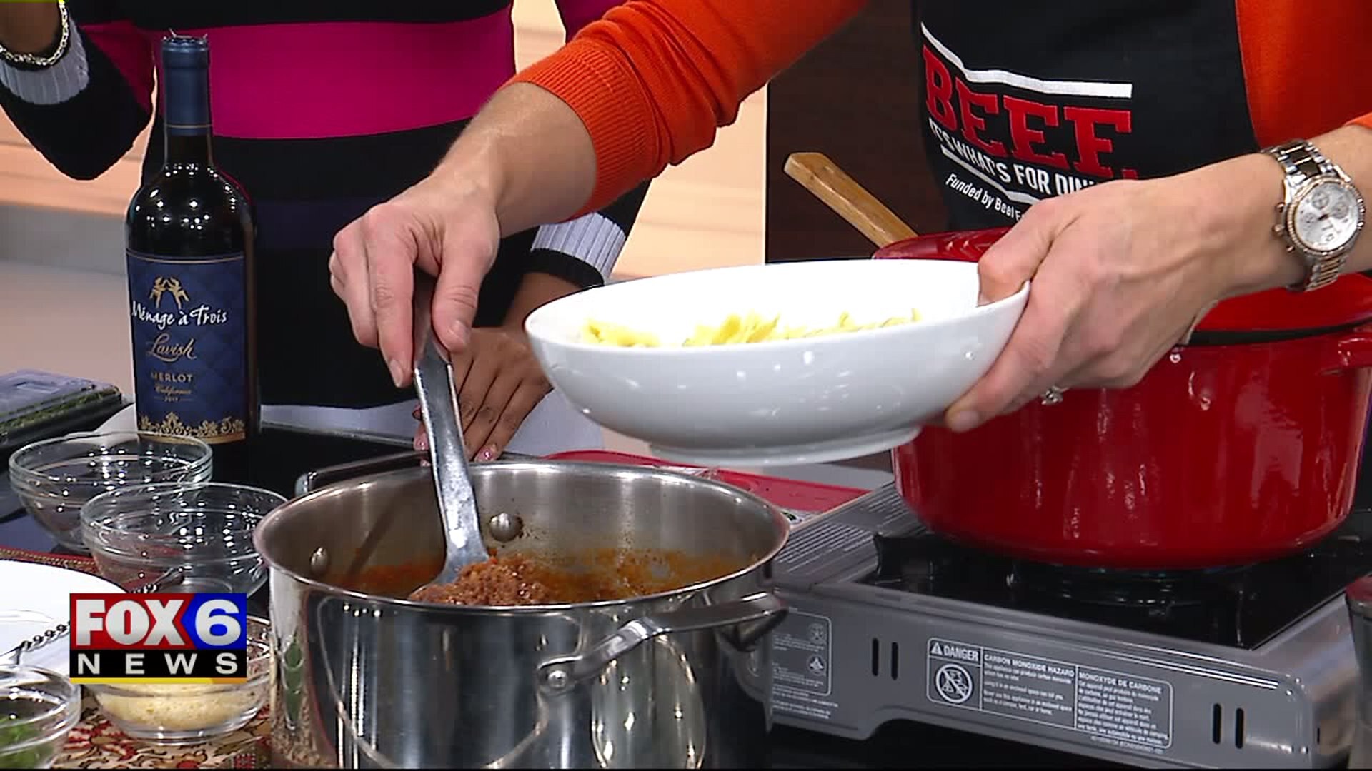 Porcini Mushroom and Beef Bolognese