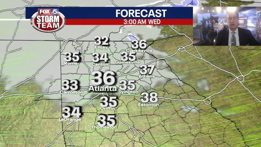 Tuesday Night Weather Update