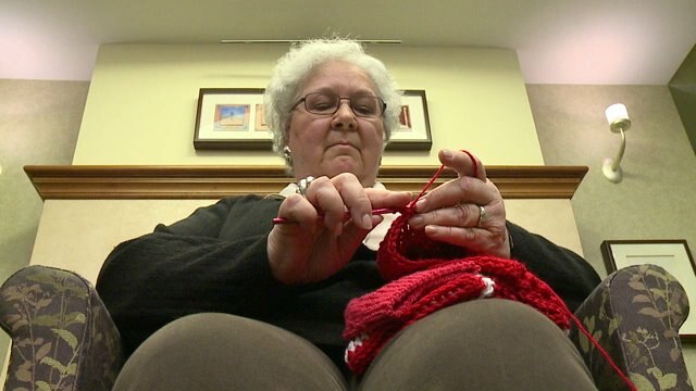 Volunteers needed to knit or crochet red hats for newborns as part of "Little Hats, Big Hearts" program