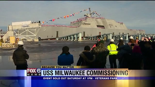 The Navy`s newest warship is set to be commissioned this weekend at Veterans Park