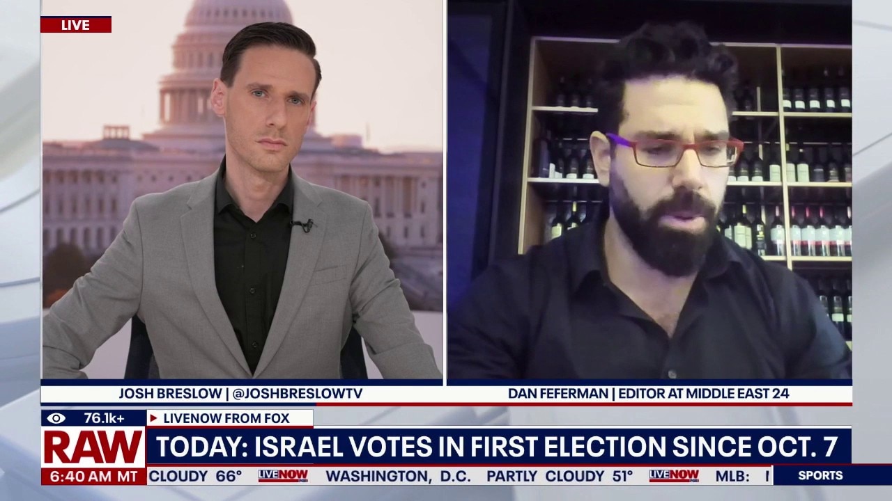 TODAY: Israel votes in first election since Oct. 7 attack