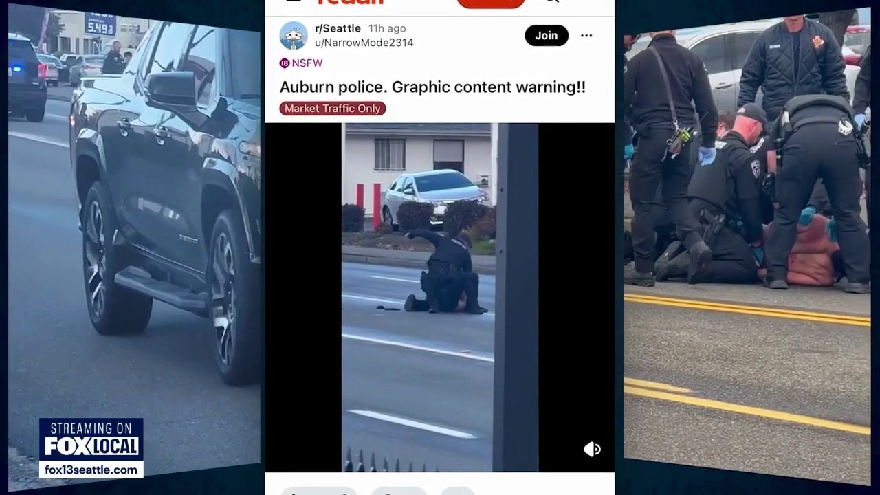 Auburn, WA cop placed on leave after viral physical altercation