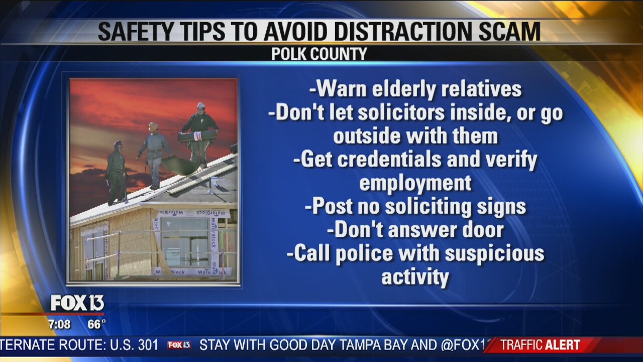 Burglary scam targets elderly