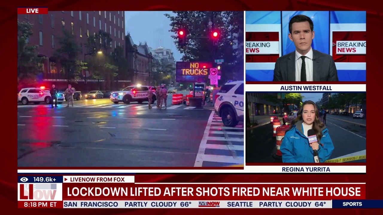 Suspect shot and killed after shooting near White House