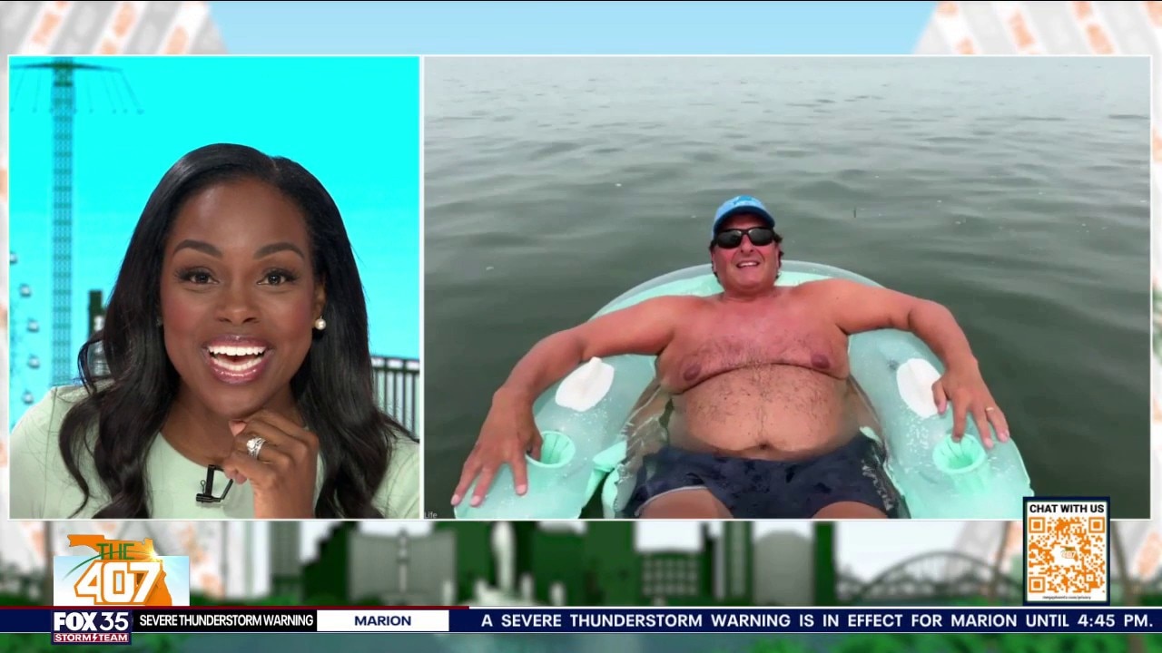Retiree finds viral success with floating review videos