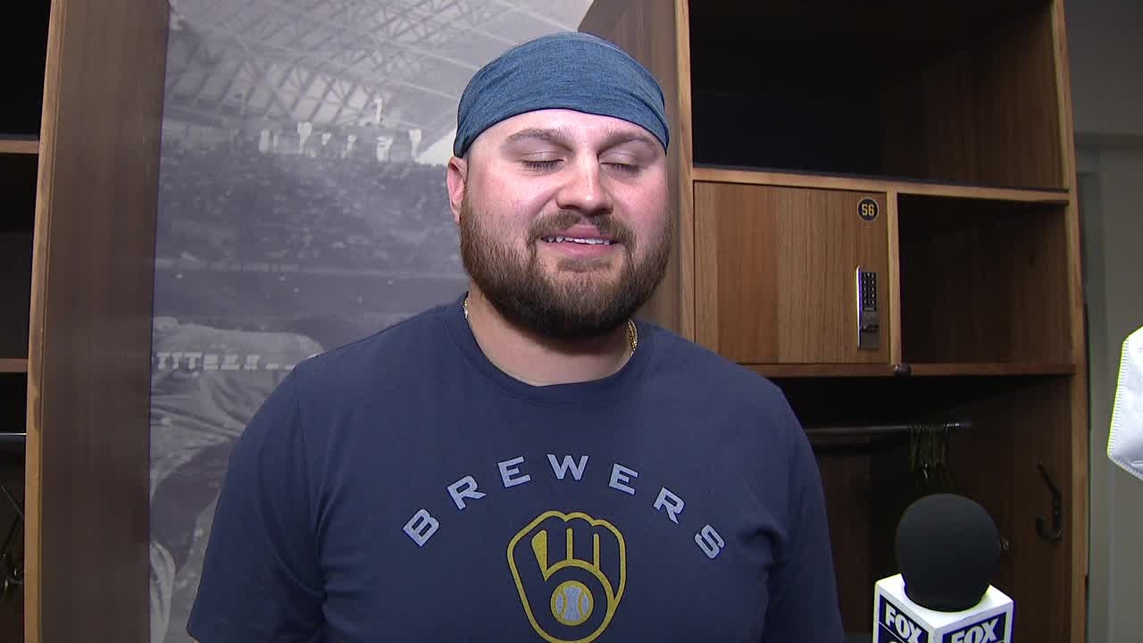 One-on-one with Brewers infielder Rowdy Tellez