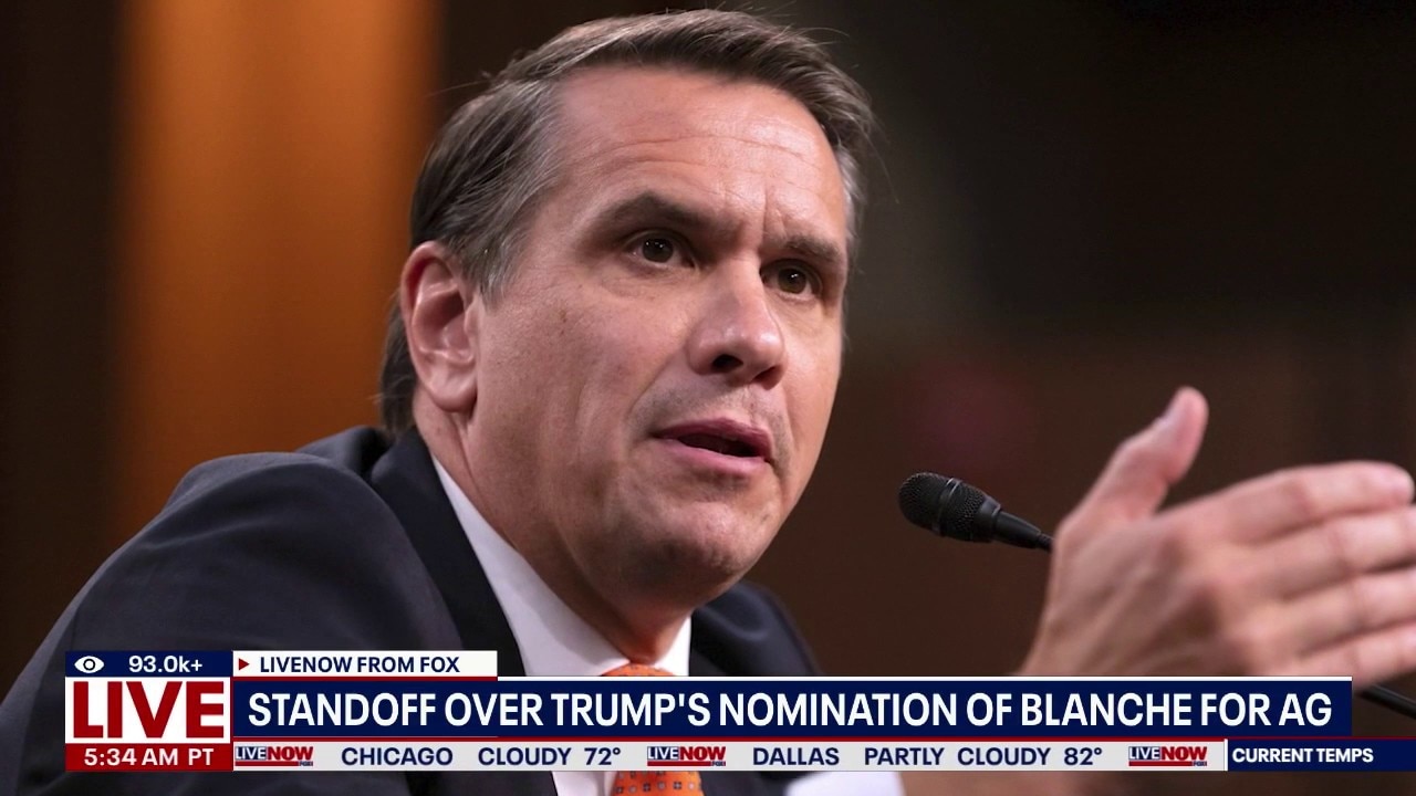 Standoff over Trump's nomination of Blanche for AG