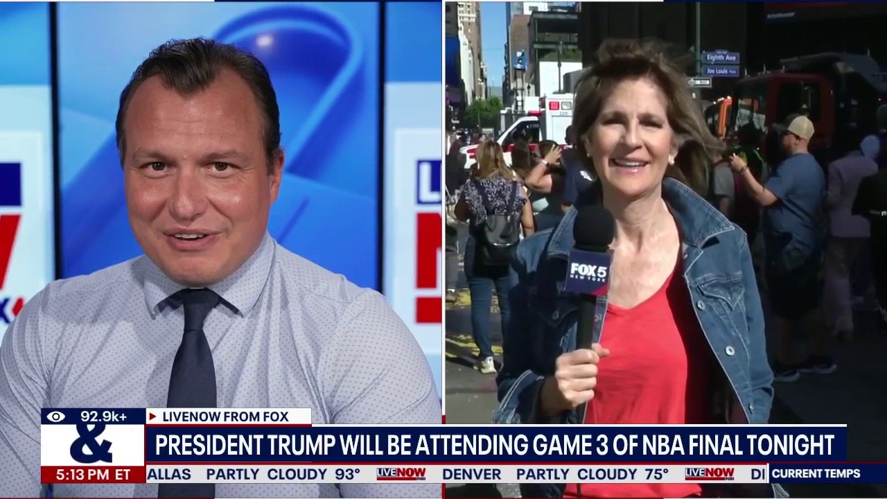 Trump to attend game 3 of NBA final