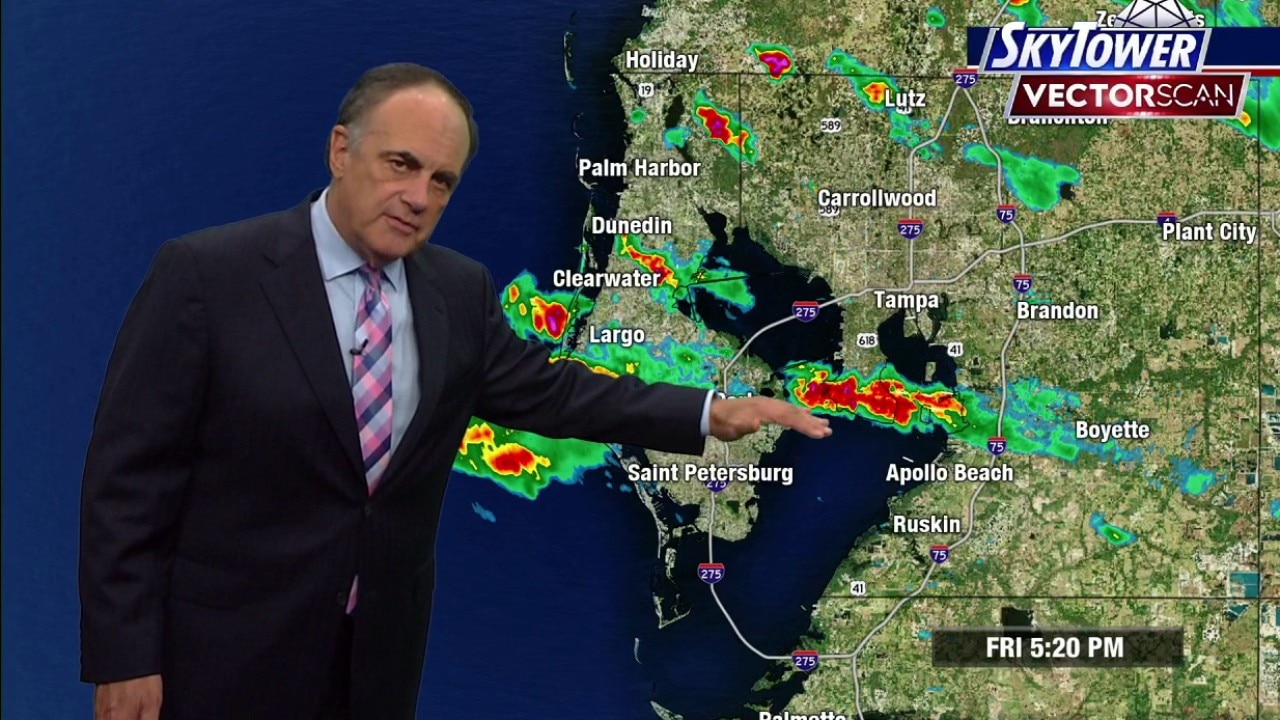 Tampa weather I Friday evening forecast