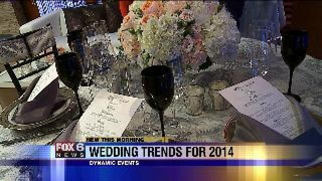 Wedding trends for 2014
