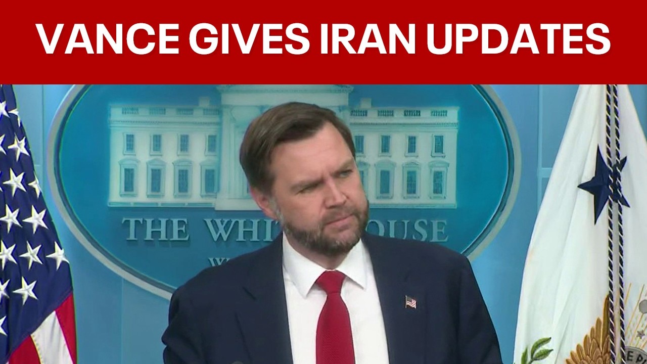 Vice President J.D. Vance Provides Status on U.S./Iran Deal.