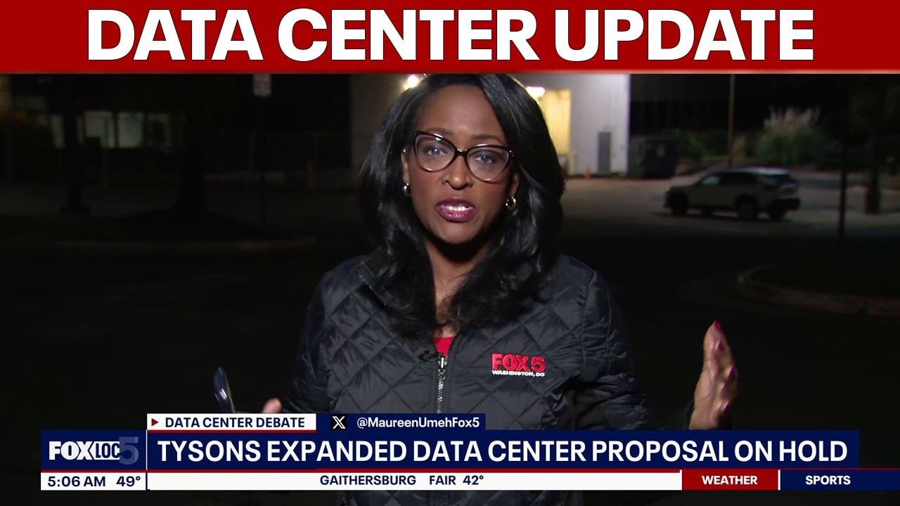Tysons expanded data center proposal on hold