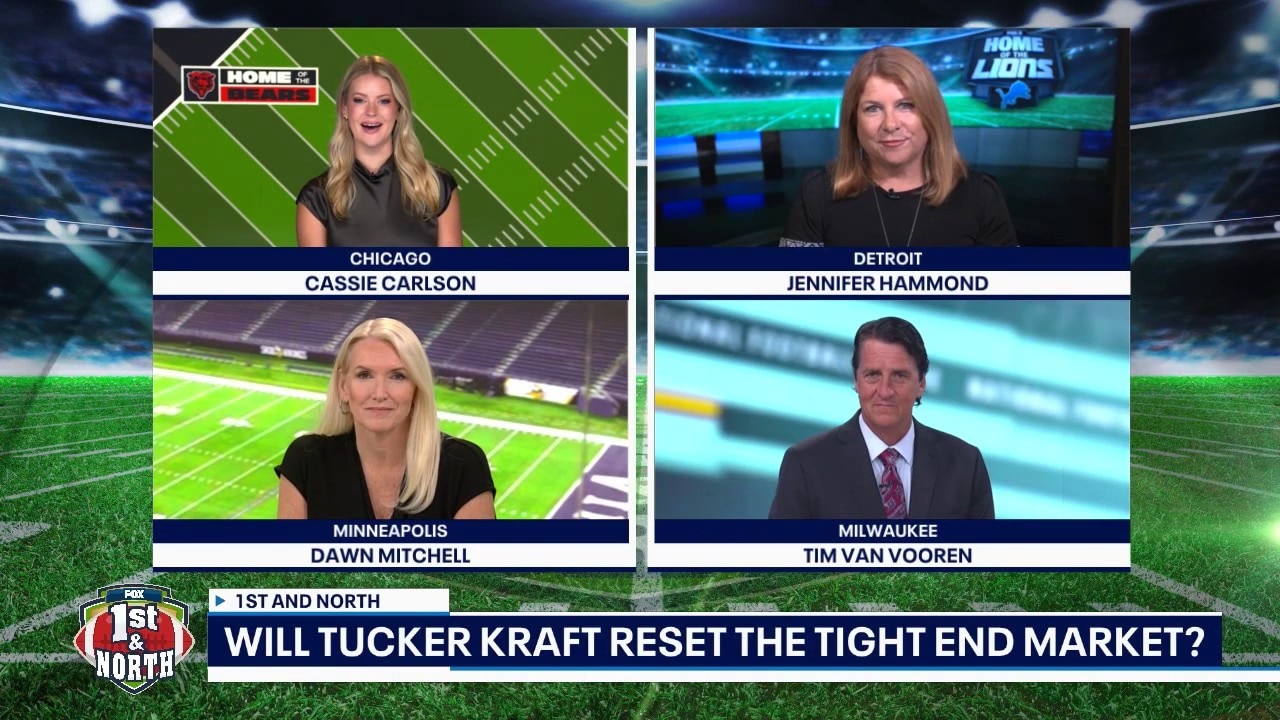 NFL's tight end market heats up | 1st & North